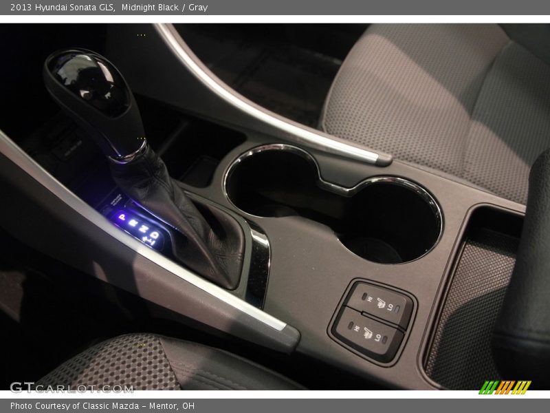 Midnight Black / Gray 2013 Hyundai Sonata GLS