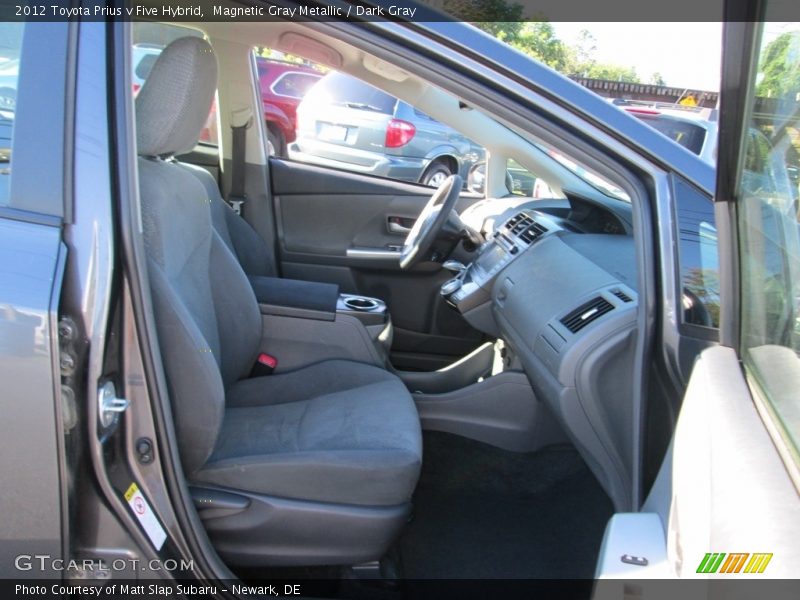 Magnetic Gray Metallic / Dark Gray 2012 Toyota Prius v Five Hybrid