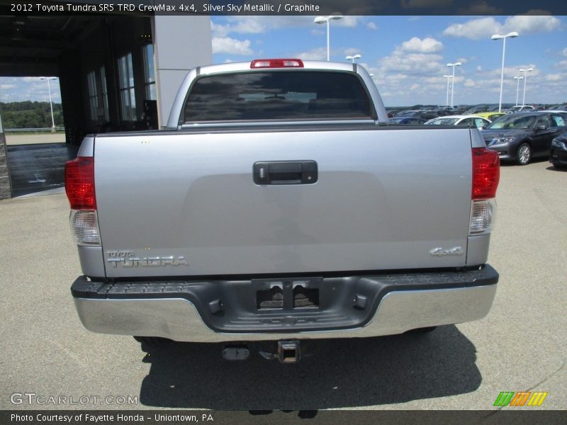 Silver Sky Metallic / Graphite 2012 Toyota Tundra SR5 TRD CrewMax 4x4