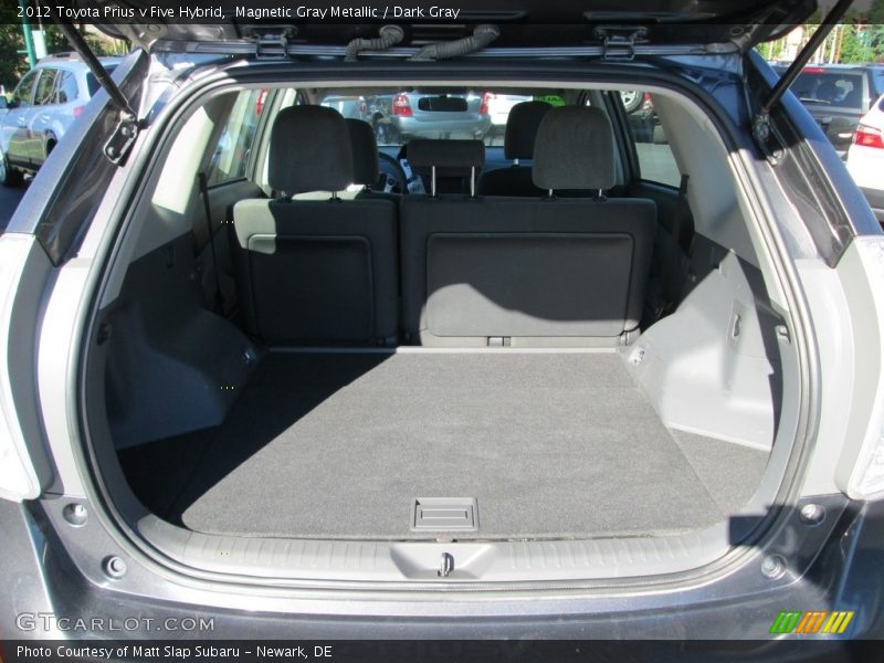 Magnetic Gray Metallic / Dark Gray 2012 Toyota Prius v Five Hybrid