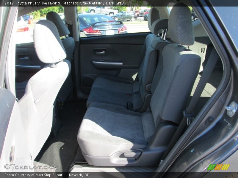 Magnetic Gray Metallic / Dark Gray 2012 Toyota Prius v Five Hybrid
