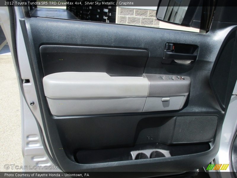 Silver Sky Metallic / Graphite 2012 Toyota Tundra SR5 TRD CrewMax 4x4
