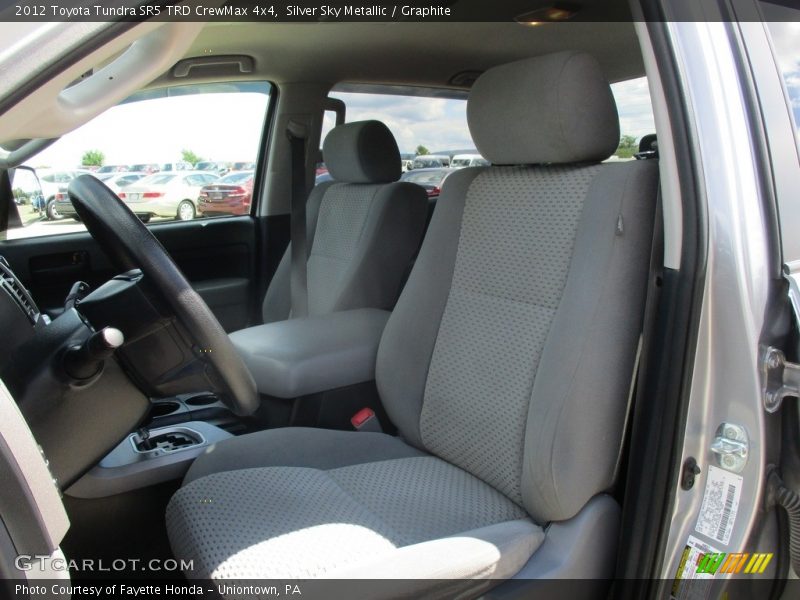 Silver Sky Metallic / Graphite 2012 Toyota Tundra SR5 TRD CrewMax 4x4