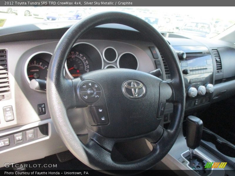 Silver Sky Metallic / Graphite 2012 Toyota Tundra SR5 TRD CrewMax 4x4