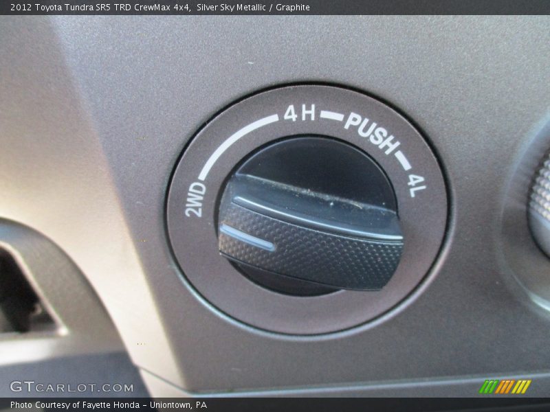 Silver Sky Metallic / Graphite 2012 Toyota Tundra SR5 TRD CrewMax 4x4