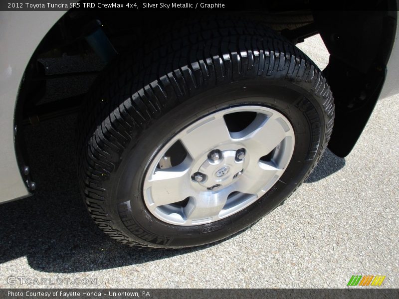 Silver Sky Metallic / Graphite 2012 Toyota Tundra SR5 TRD CrewMax 4x4
