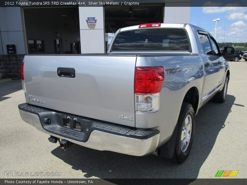 Silver Sky Metallic / Graphite 2012 Toyota Tundra SR5 TRD CrewMax 4x4