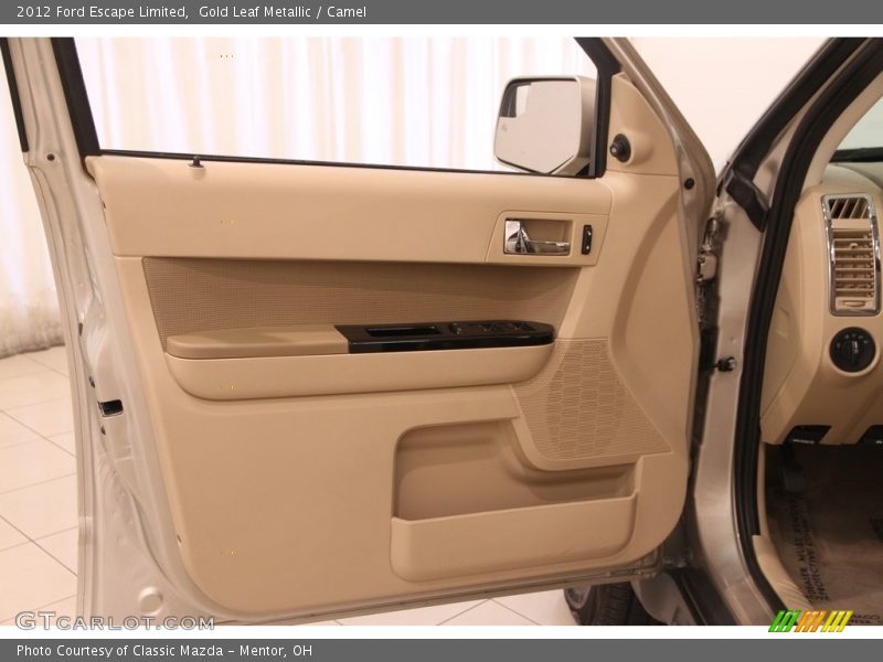 Gold Leaf Metallic / Camel 2012 Ford Escape Limited