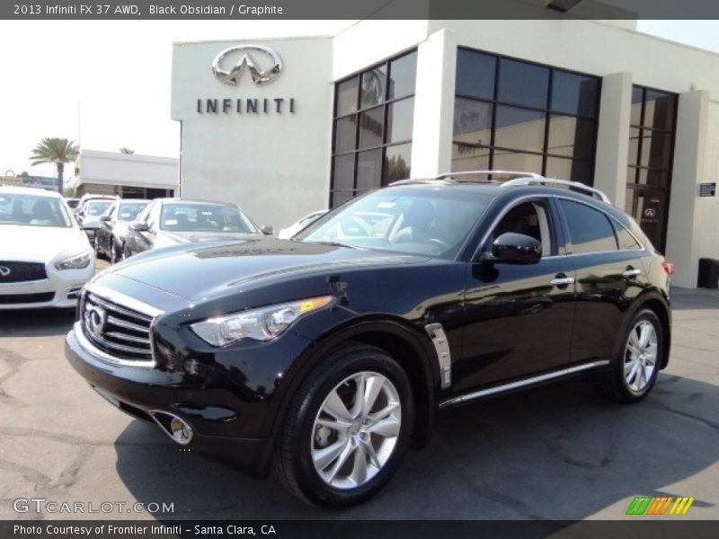 Black Obsidian / Graphite 2013 Infiniti FX 37 AWD