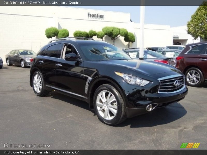 Black Obsidian / Graphite 2013 Infiniti FX 37 AWD