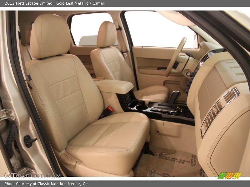 Gold Leaf Metallic / Camel 2012 Ford Escape Limited