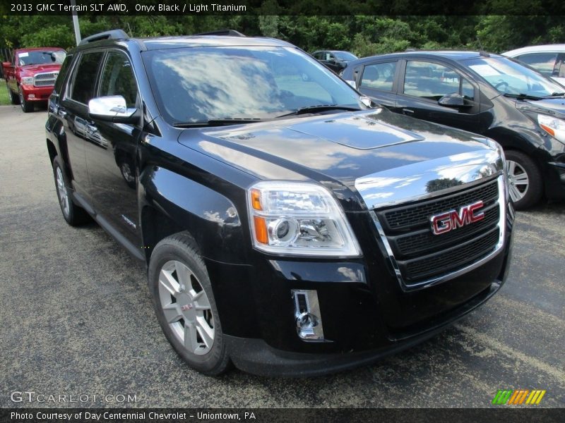 Onyx Black / Light Titanium 2013 GMC Terrain SLT AWD