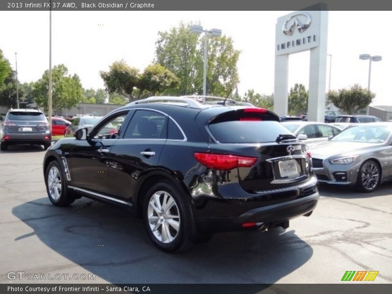 Black Obsidian / Graphite 2013 Infiniti FX 37 AWD