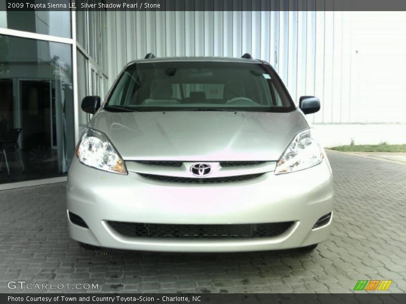 Silver Shadow Pearl / Stone 2009 Toyota Sienna LE