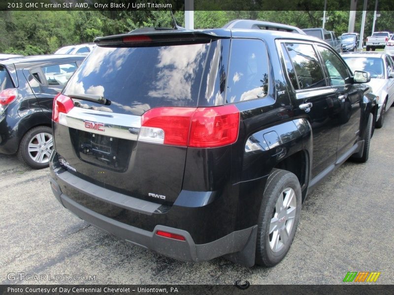 Onyx Black / Light Titanium 2013 GMC Terrain SLT AWD