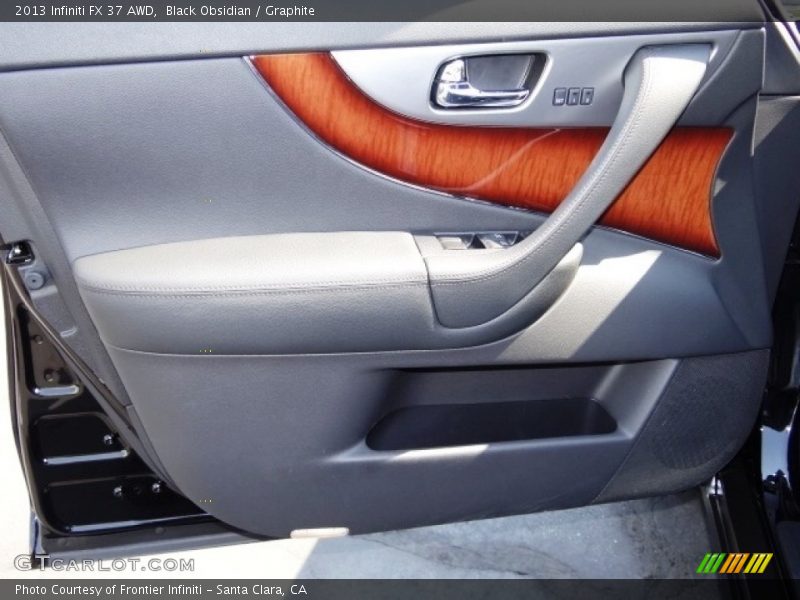 Black Obsidian / Graphite 2013 Infiniti FX 37 AWD
