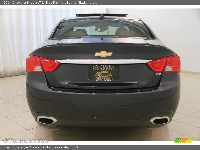 Blue Ray Metallic / Jet Black/Mojave 2014 Chevrolet Impala LTZ