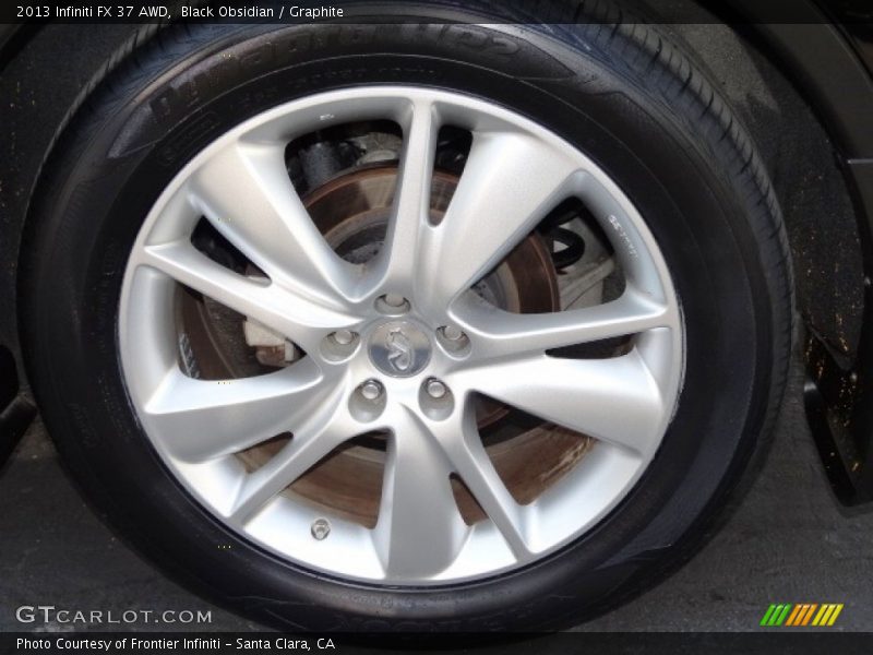 Black Obsidian / Graphite 2013 Infiniti FX 37 AWD