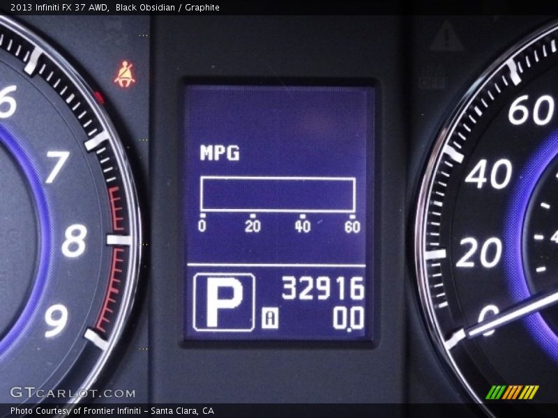 Black Obsidian / Graphite 2013 Infiniti FX 37 AWD