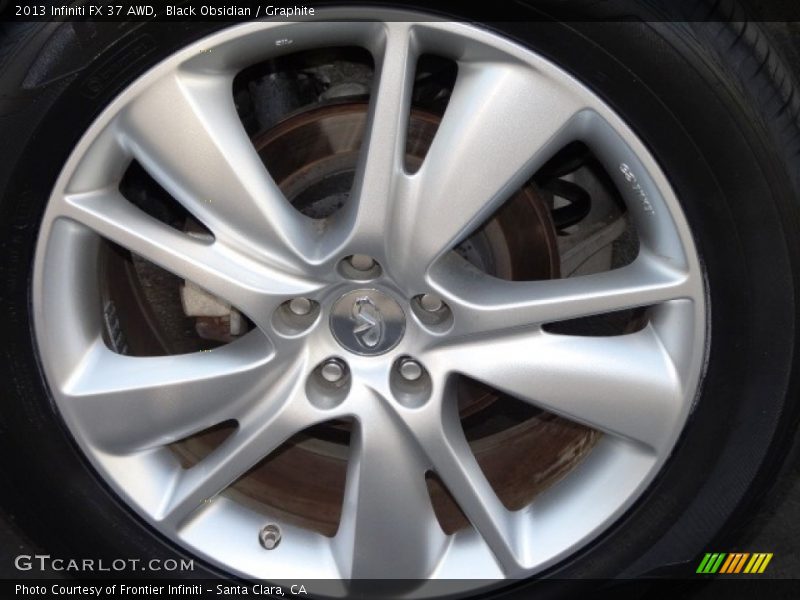Black Obsidian / Graphite 2013 Infiniti FX 37 AWD