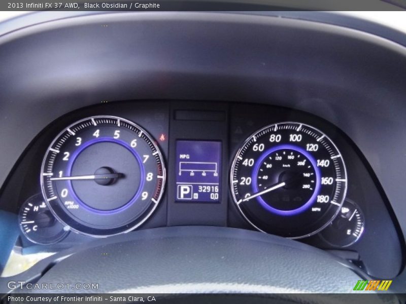 Black Obsidian / Graphite 2013 Infiniti FX 37 AWD