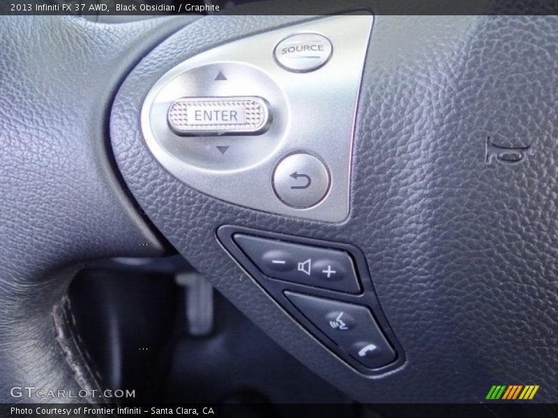 Black Obsidian / Graphite 2013 Infiniti FX 37 AWD