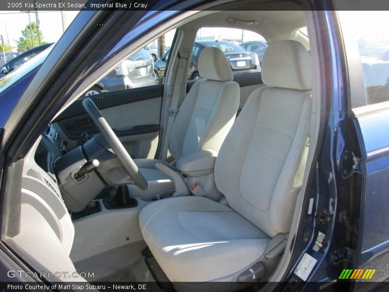 Imperial Blue / Gray 2005 Kia Spectra EX Sedan