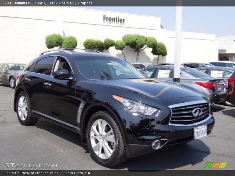 Black Obsidian / Graphite 2013 Infiniti FX 37 AWD