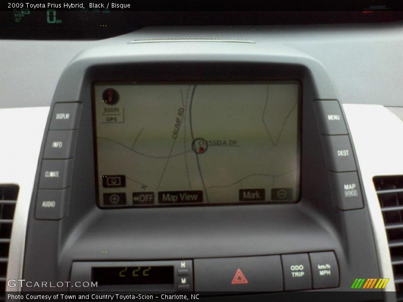 Black / Bisque 2009 Toyota Prius Hybrid