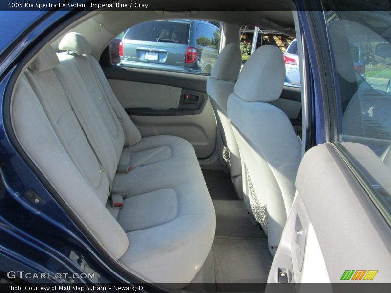 Imperial Blue / Gray 2005 Kia Spectra EX Sedan