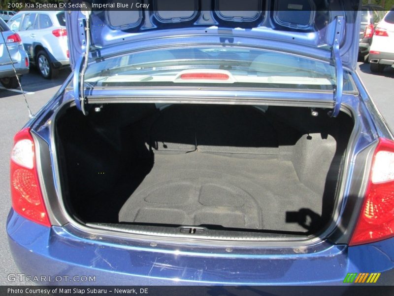 Imperial Blue / Gray 2005 Kia Spectra EX Sedan