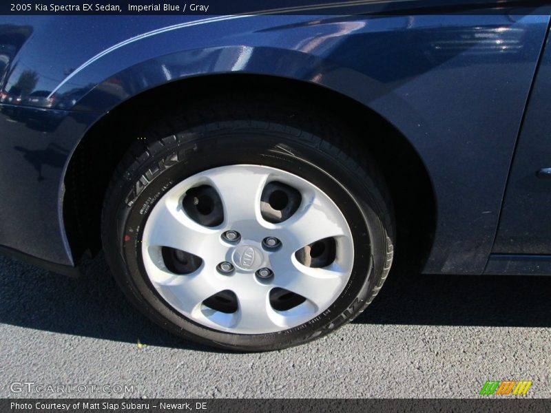 Imperial Blue / Gray 2005 Kia Spectra EX Sedan