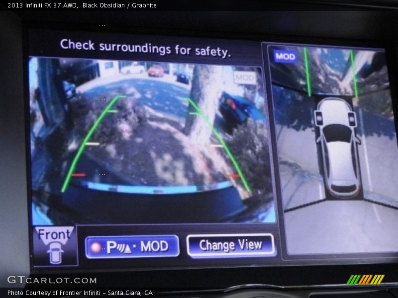 Black Obsidian / Graphite 2013 Infiniti FX 37 AWD