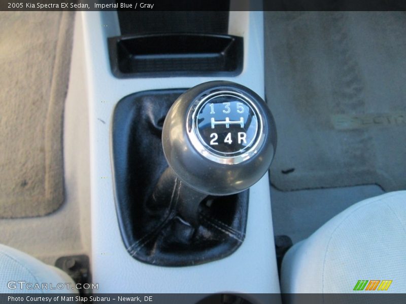Imperial Blue / Gray 2005 Kia Spectra EX Sedan