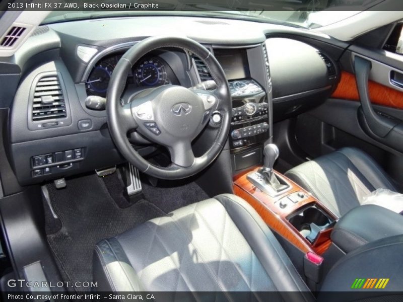 Black Obsidian / Graphite 2013 Infiniti FX 37 AWD