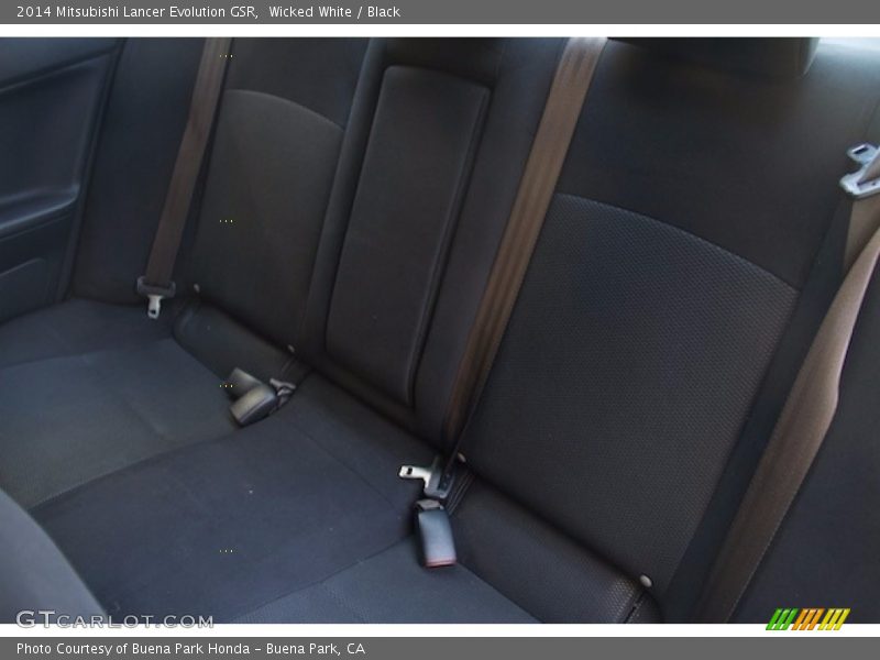 Wicked White / Black 2014 Mitsubishi Lancer Evolution GSR