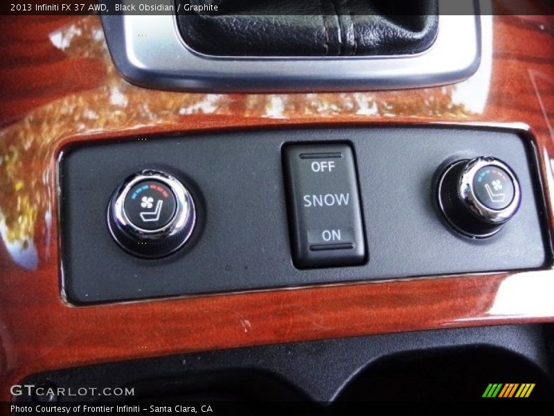 Black Obsidian / Graphite 2013 Infiniti FX 37 AWD