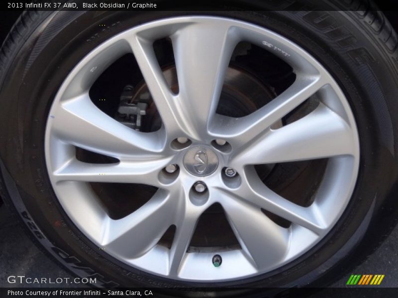 Black Obsidian / Graphite 2013 Infiniti FX 37 AWD