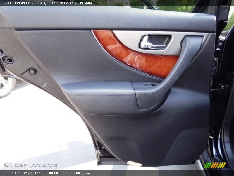 Black Obsidian / Graphite 2013 Infiniti FX 37 AWD