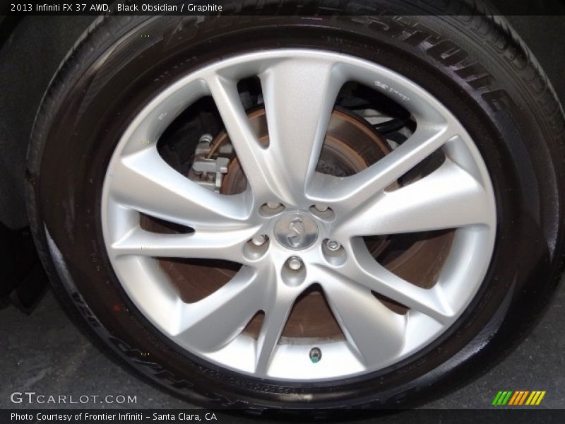 Black Obsidian / Graphite 2013 Infiniti FX 37 AWD