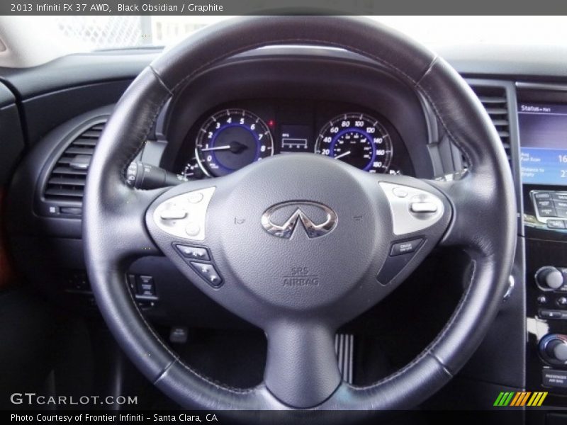 Black Obsidian / Graphite 2013 Infiniti FX 37 AWD