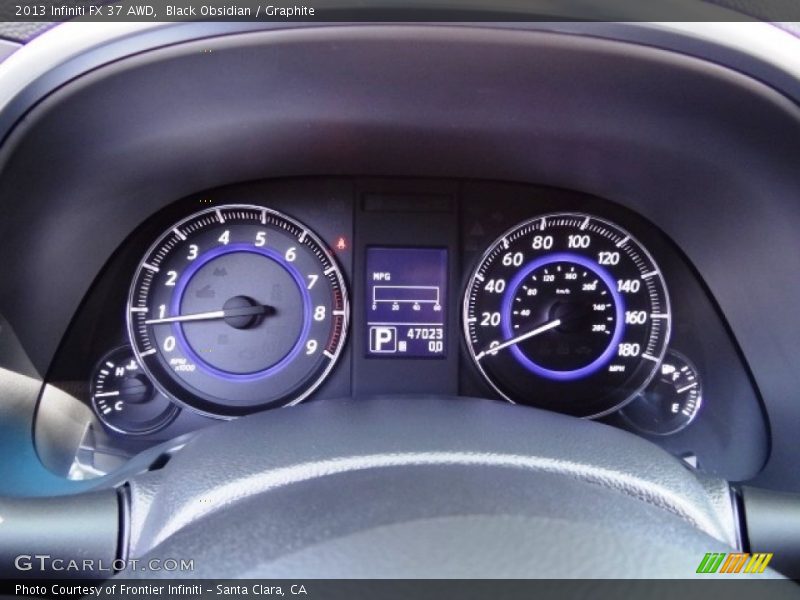 Black Obsidian / Graphite 2013 Infiniti FX 37 AWD