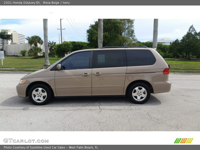 Mesa Beige / Ivory 2001 Honda Odyssey EX