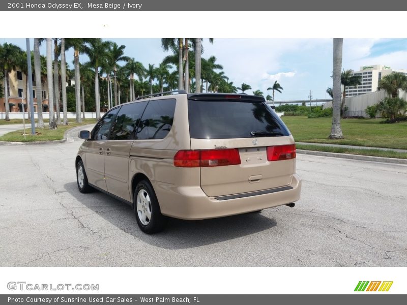 Mesa Beige / Ivory 2001 Honda Odyssey EX