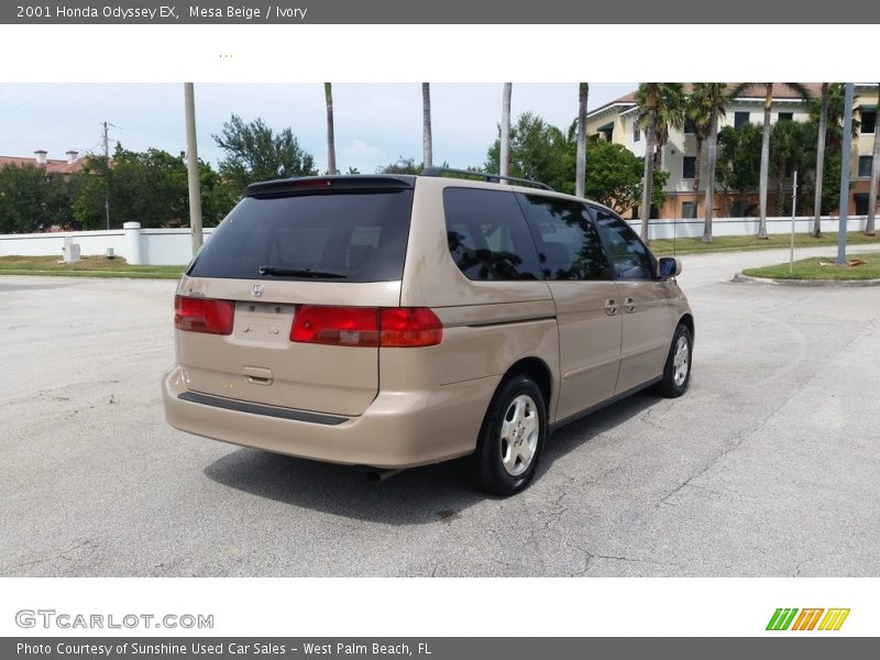 Mesa Beige / Ivory 2001 Honda Odyssey EX