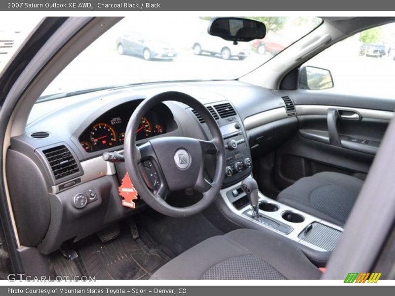 Charcoal Black / Black 2007 Saturn Outlook XE AWD