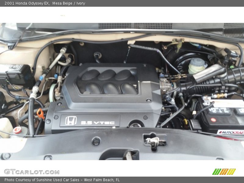 Mesa Beige / Ivory 2001 Honda Odyssey EX