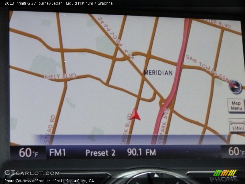 Liquid Platinum / Graphite 2013 Infiniti G 37 Journey Sedan