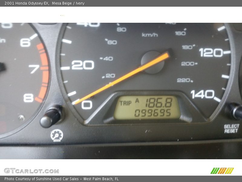 Mesa Beige / Ivory 2001 Honda Odyssey EX