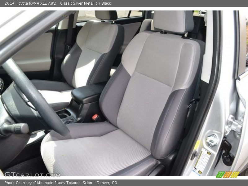Classic Silver Metallic / Black 2014 Toyota RAV4 XLE AWD